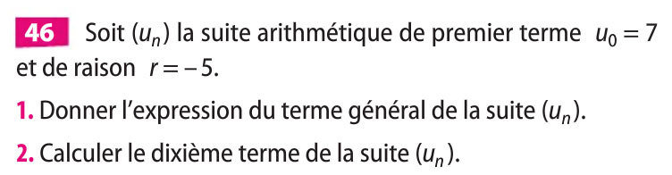 Conjecturer Une Expression De Un En Fonction De N