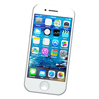 A phone spinning - so I guess it's orientation sensing is doing things.