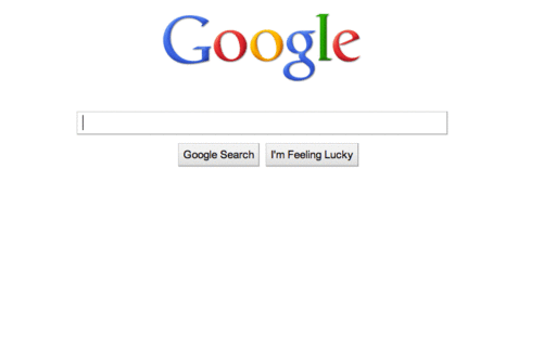 Animation of Google autocomplete in action