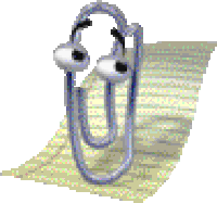 Word paperclip