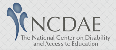 NCDAE: The national center on disability and access to education