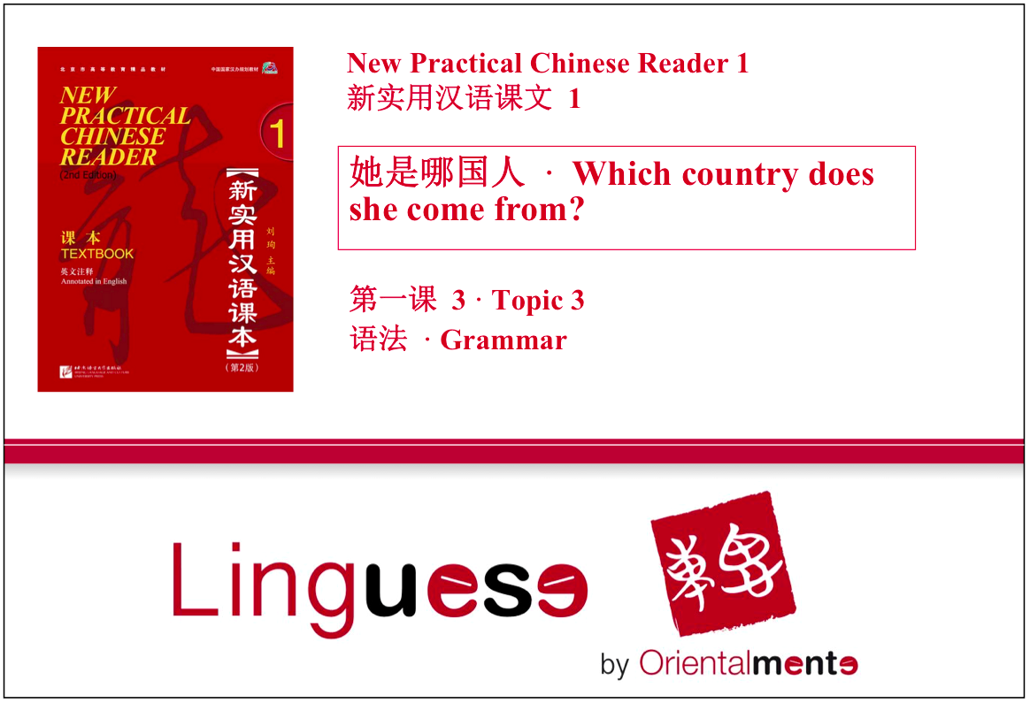L3 Ta shi na guo ren? · Grammar 3 · EN