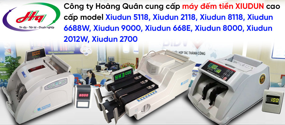 máy đếm tiền XIUDUN chính hãng