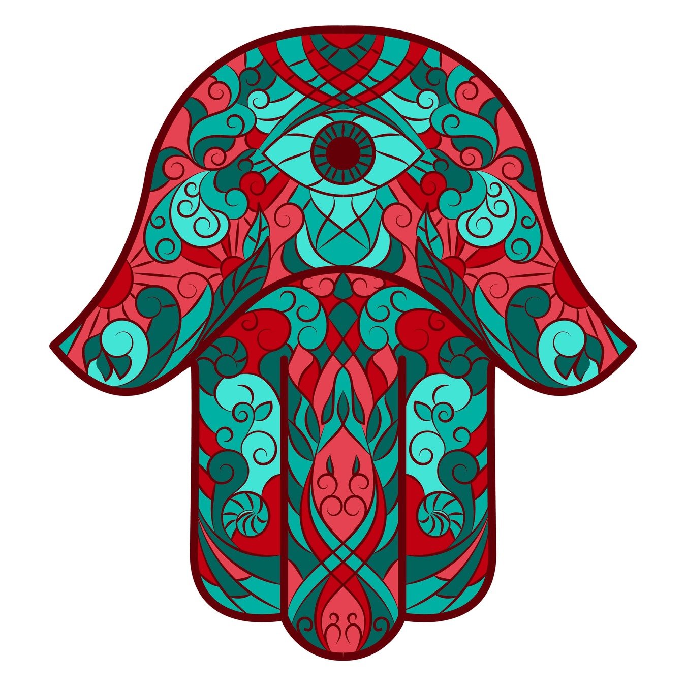 Lucky Evil Eye and Hamsa Hand Jewelry