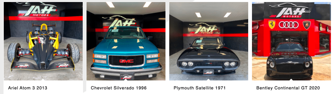 José Ángel Dávila Bernal Catálogo de Jah Motors