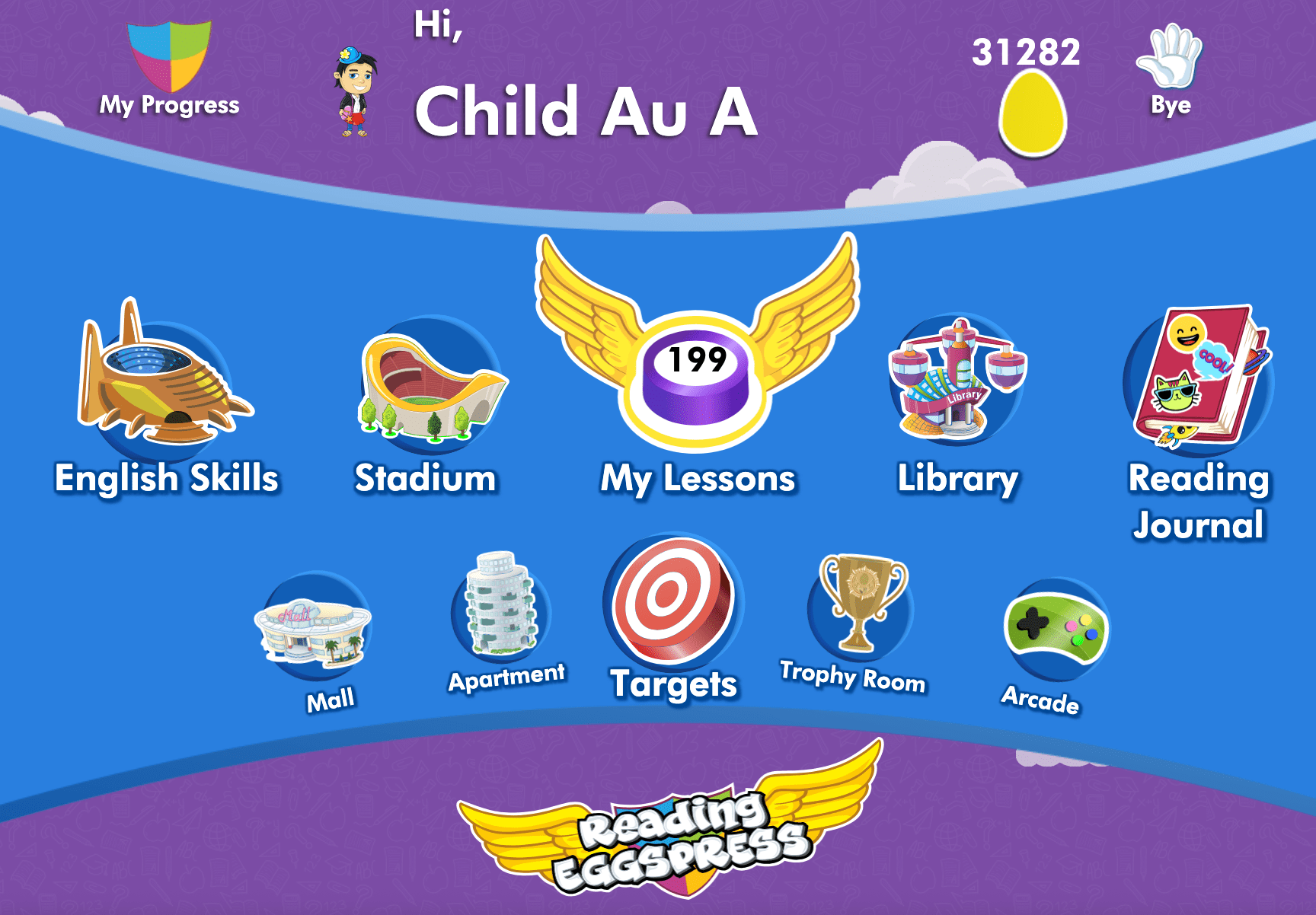 reading express dashboard page