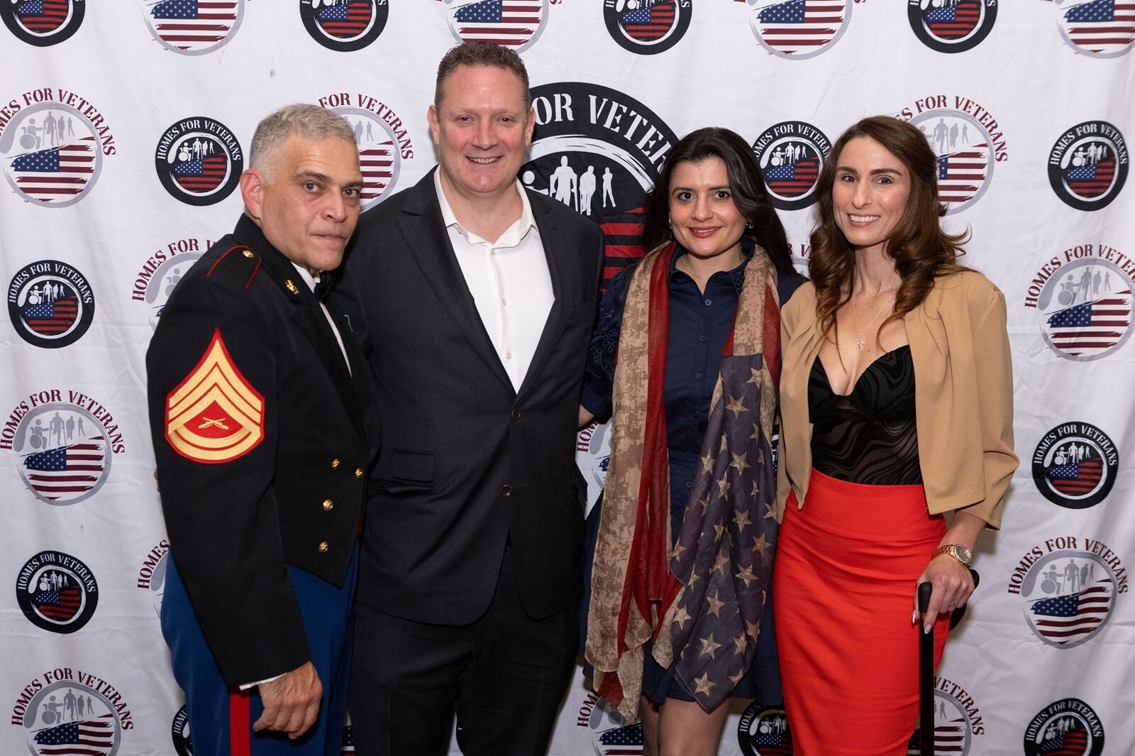 Daniel Ladner supporting veteran housing Homes for Vets event