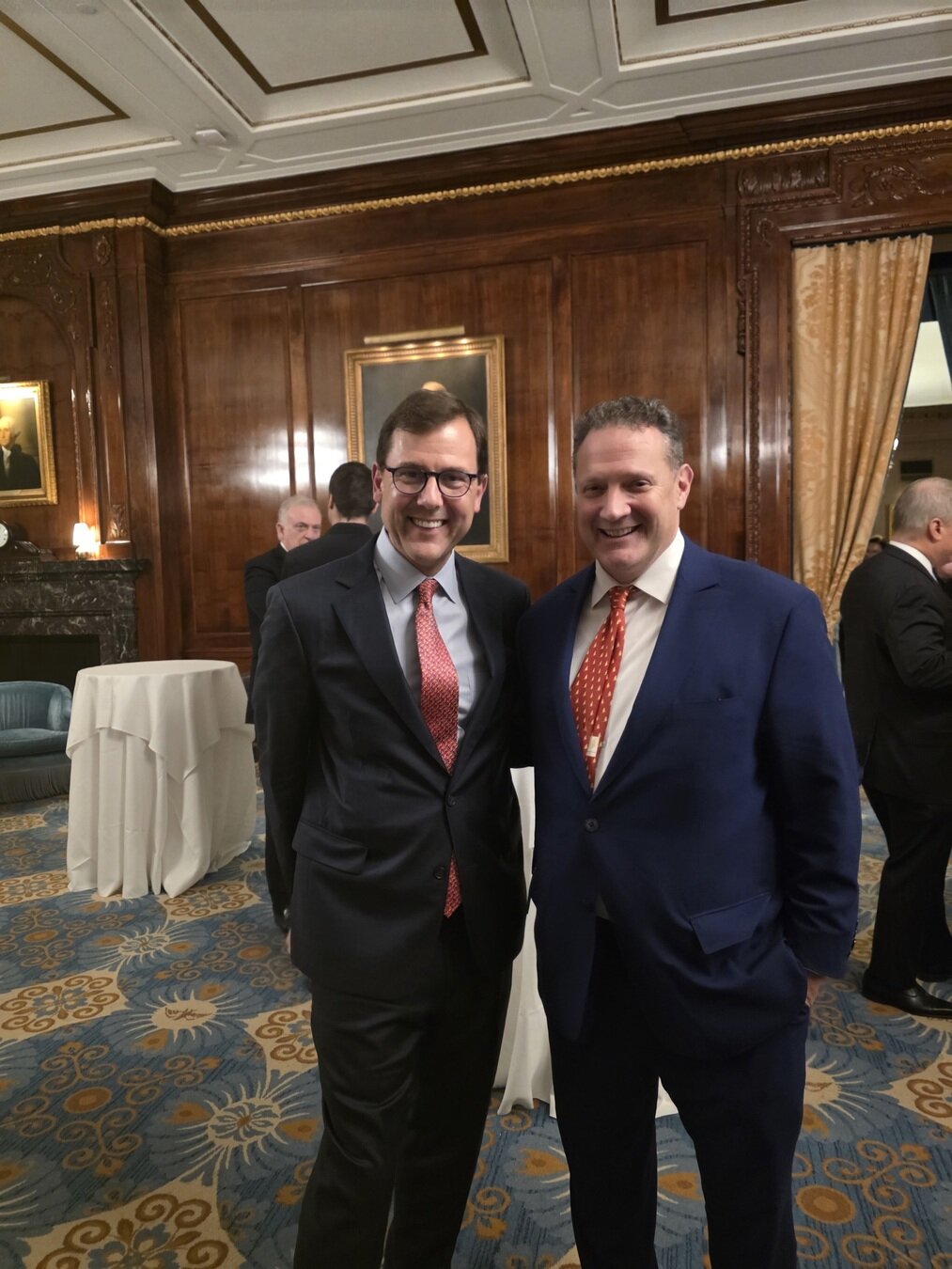 Daniel Ladner alongside current Congressman Thomas Kean