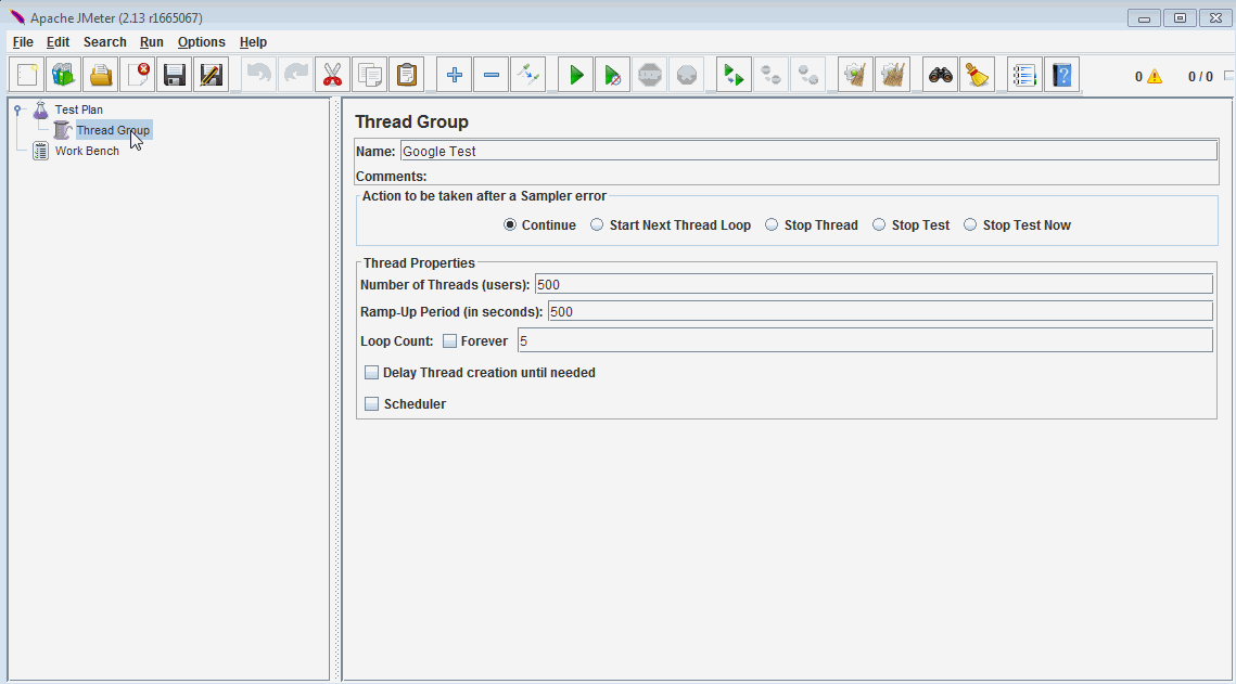 Query threads