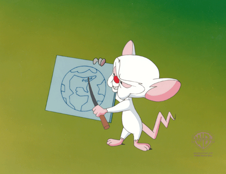 Pinky Giving Brain