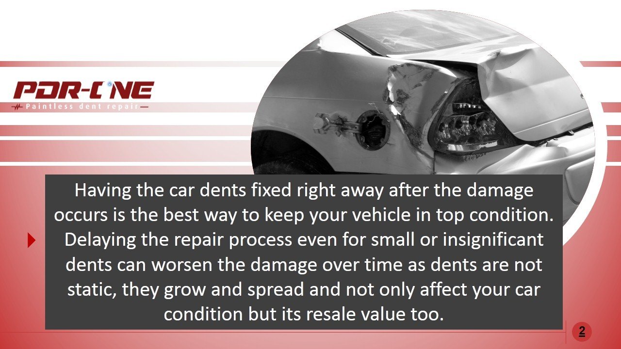 WHY GETTING YOUR CAR DENTS FIXED IS IMPORTANT