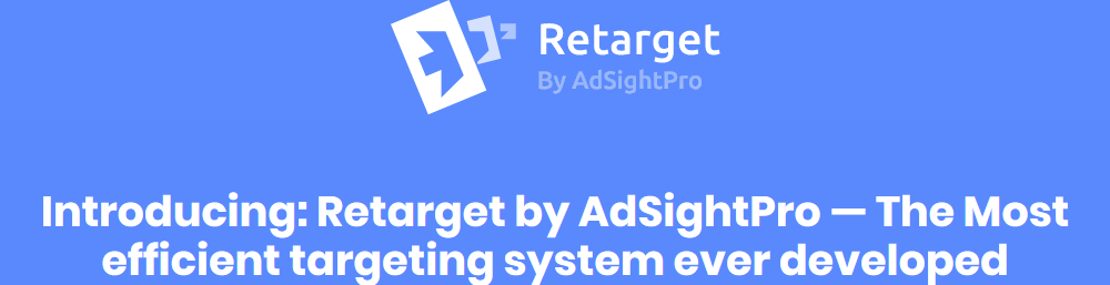 ReTarget is an incredible retargeting software for Facebook ads