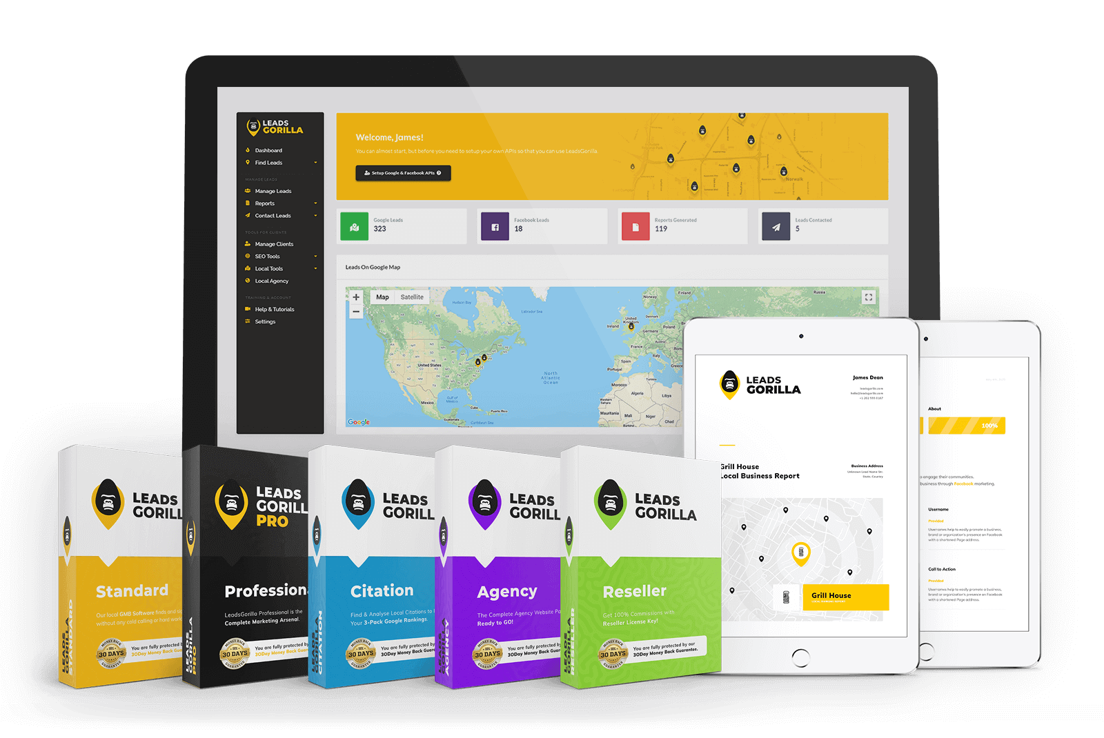 leads app for local marketing