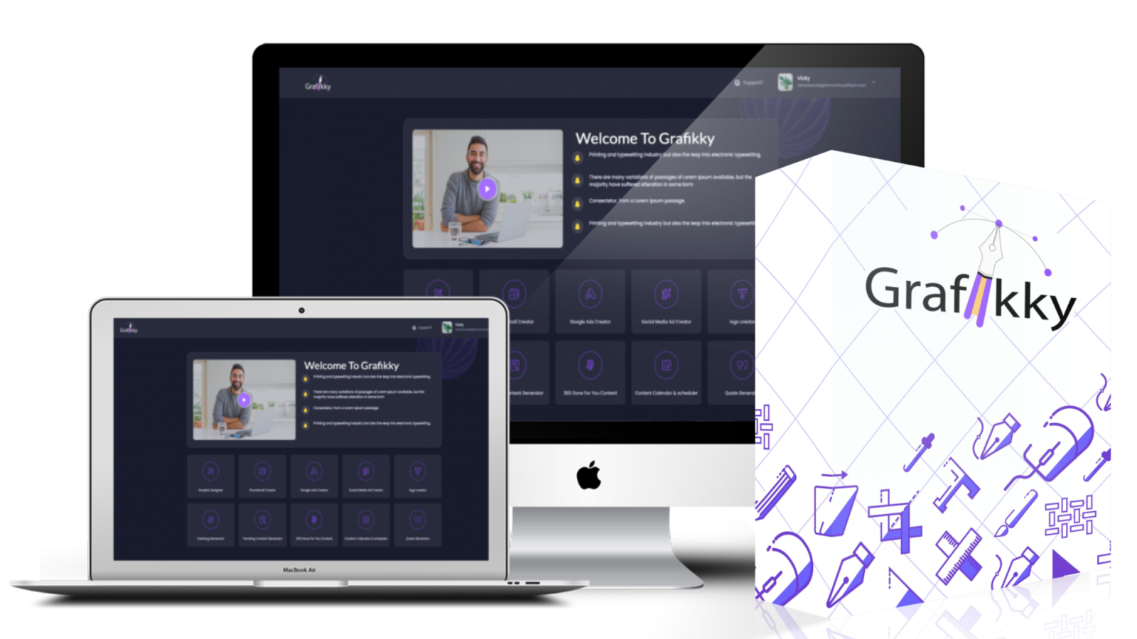 Graphic design tool - Grafikky