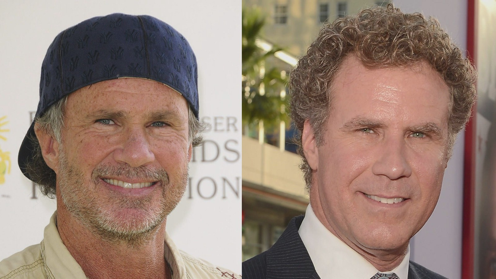 区分威尔·法瑞尔（Will Ferrell，著名演员）和查德·史密斯（Chad Smith，著名摇滚音乐家）！
