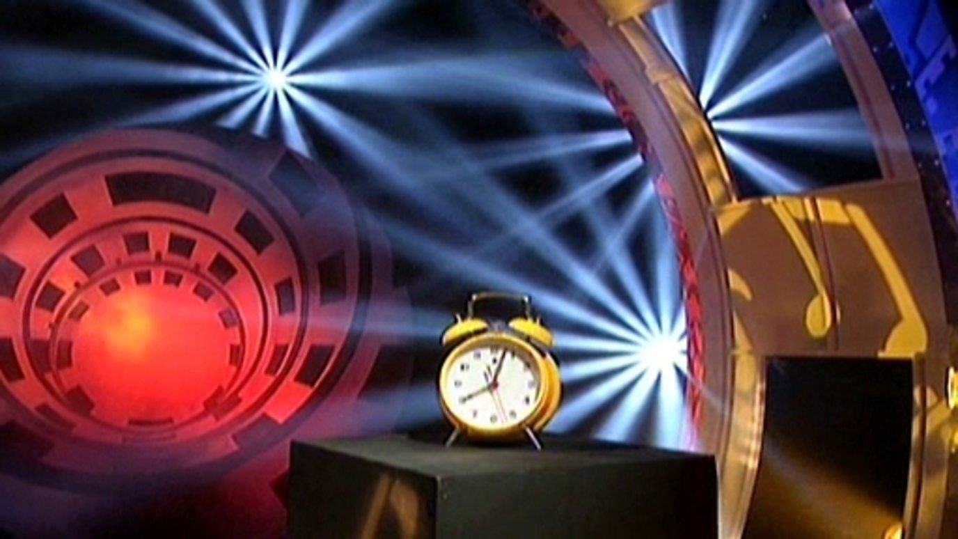 Alarm clock, speaker, music notes - BBC