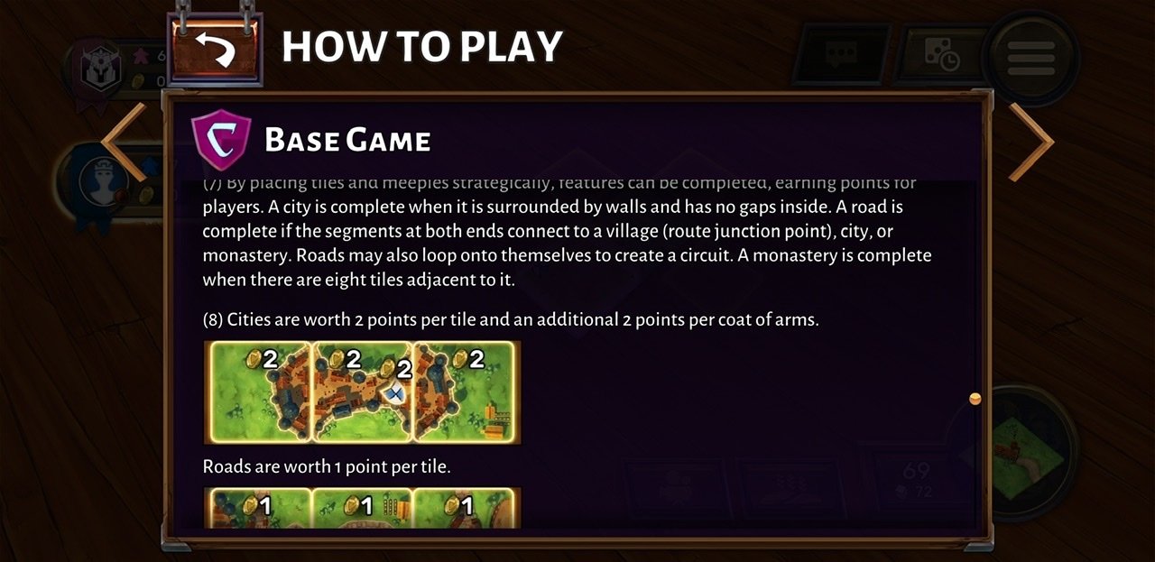 Game “how to play” with controls - Asmodee
