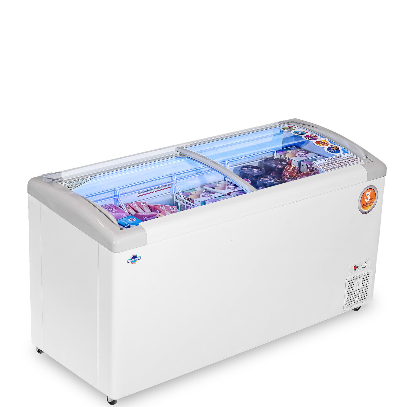 Glasstop Freezers Rockwell Brand All Models