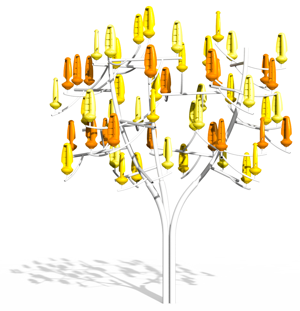 Wind tree turbine
