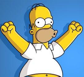 Résultat de recherche d'images pour "homer hurrai"