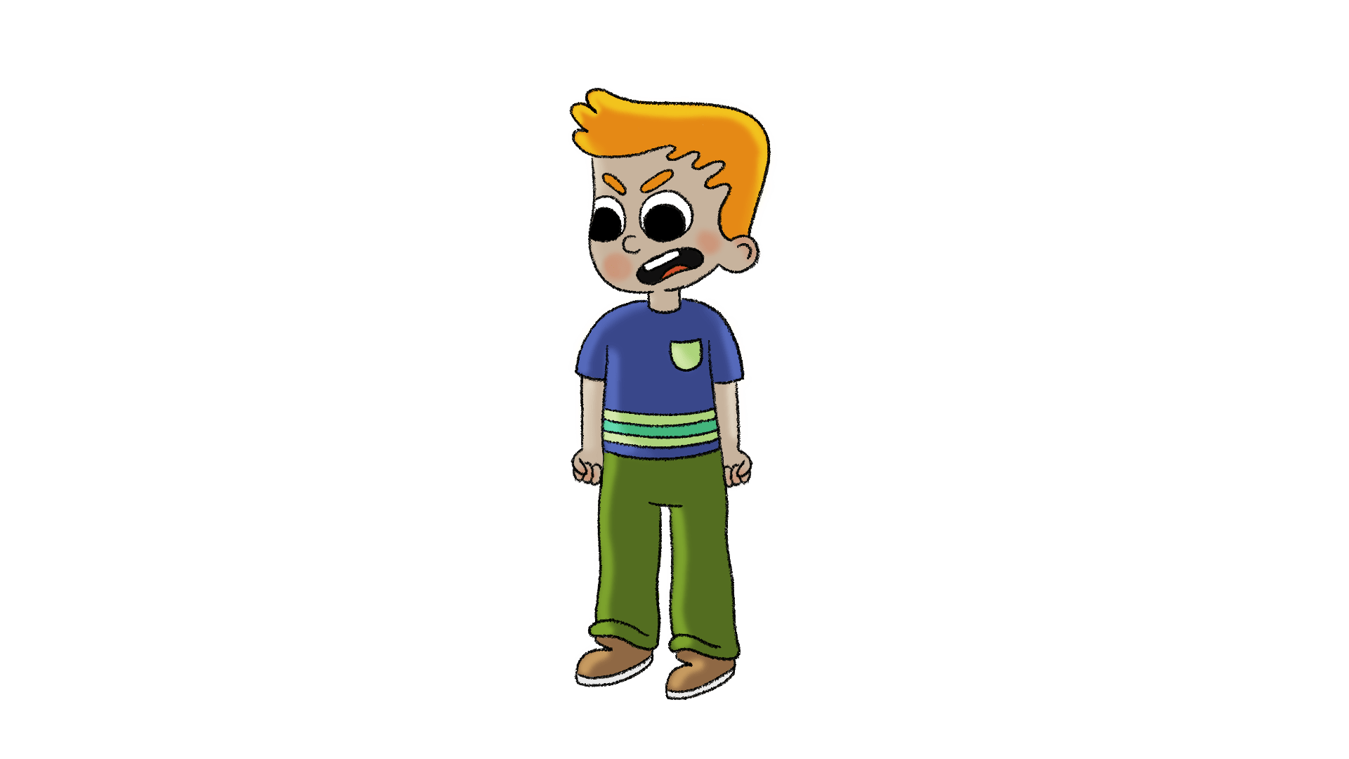 angry boy
