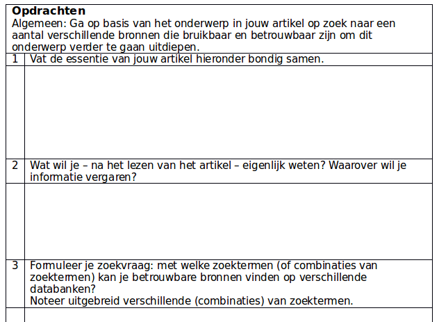 Onderzoeksvaardigheden