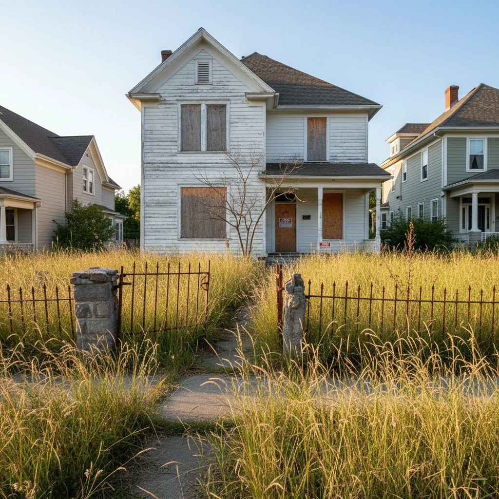 Modern family home exterior with a welcoming front porch and green lawn