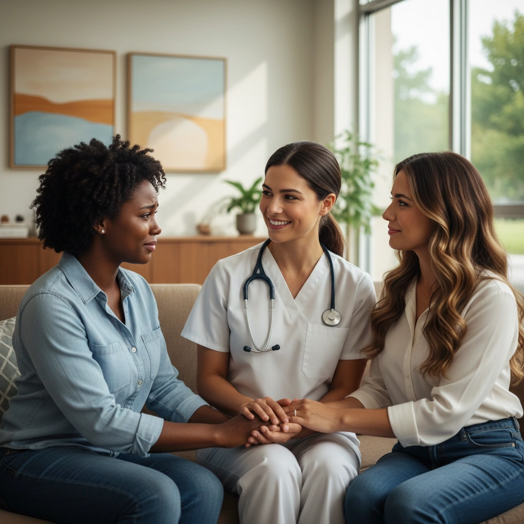 A gentle and supportive clinical environment