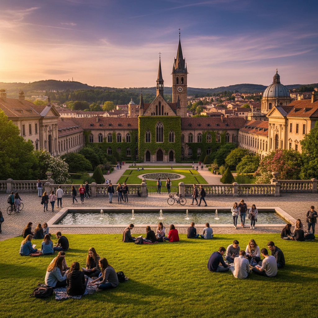 Студенты на панельной дискуссии