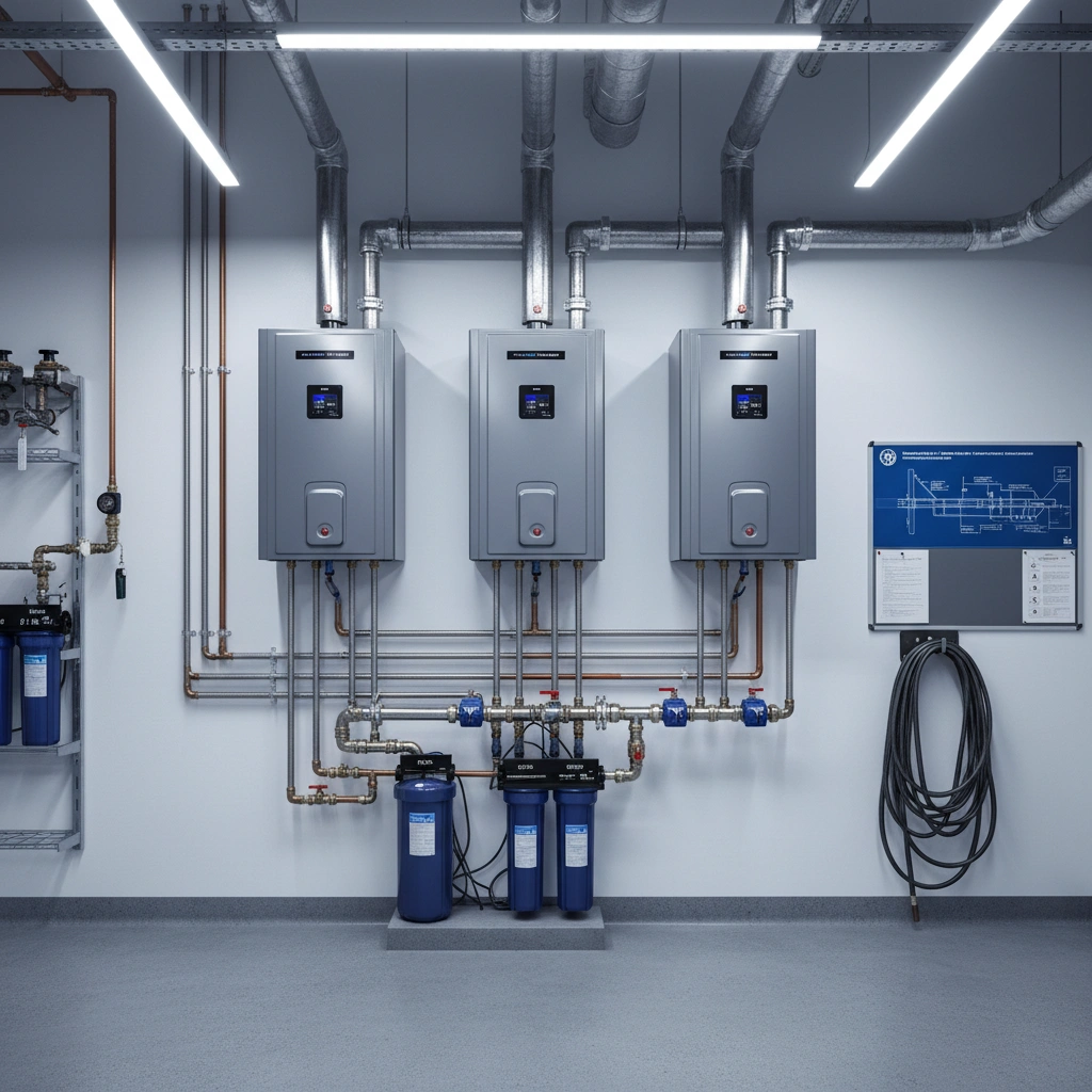 Tankless Water Heater System