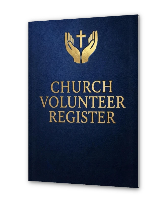 Church Volunteer Record Book