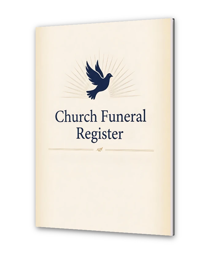 Church Funeral Register