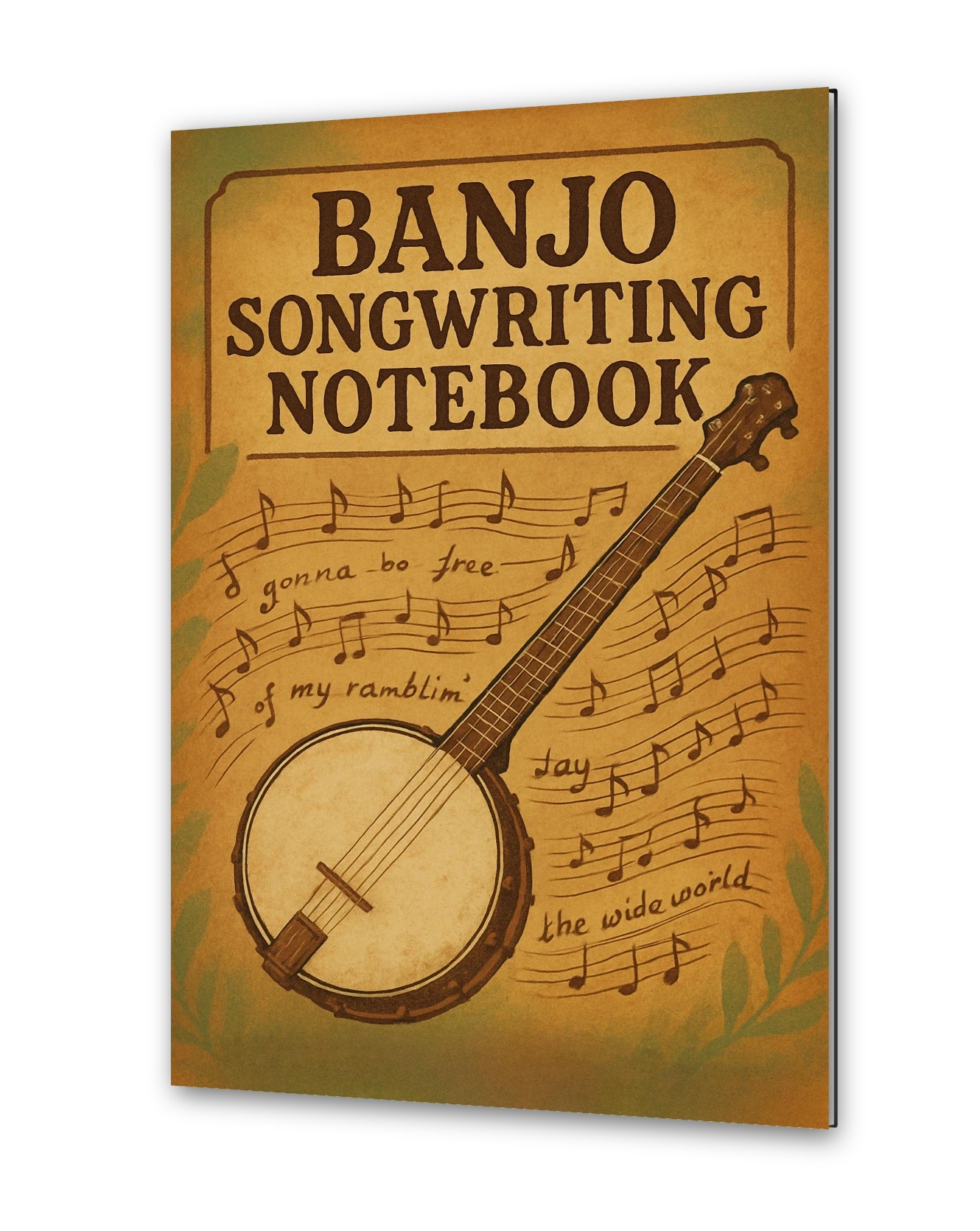 5 String Banjo Notebook
