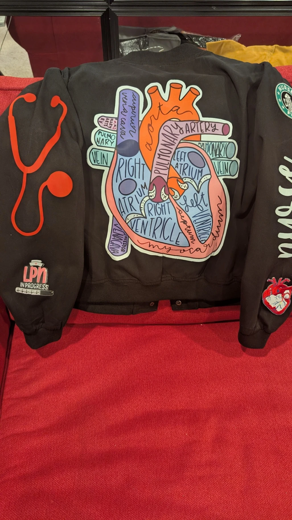 Nurse Bomber jacket