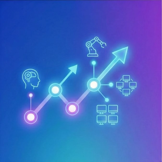 Artistic representation of neural connections and mindfulness