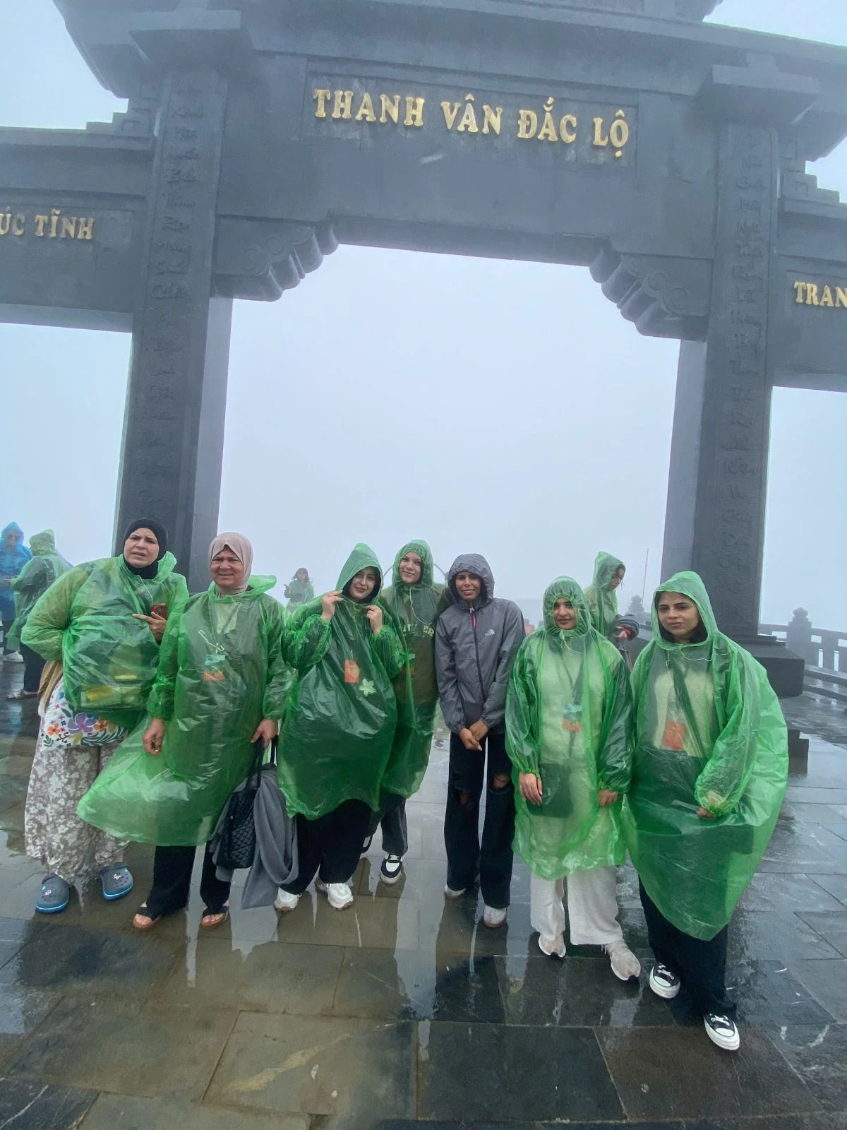 Travelers visiting Vietnam