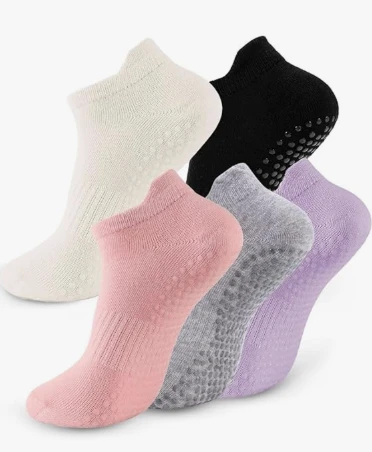 Pilates Socks with Non Slip Grip