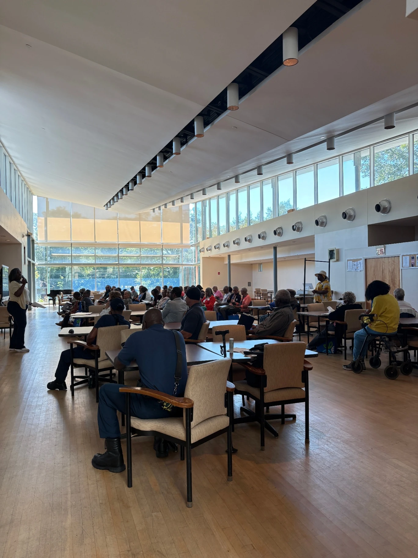 African-American family sharing a joyful moment together