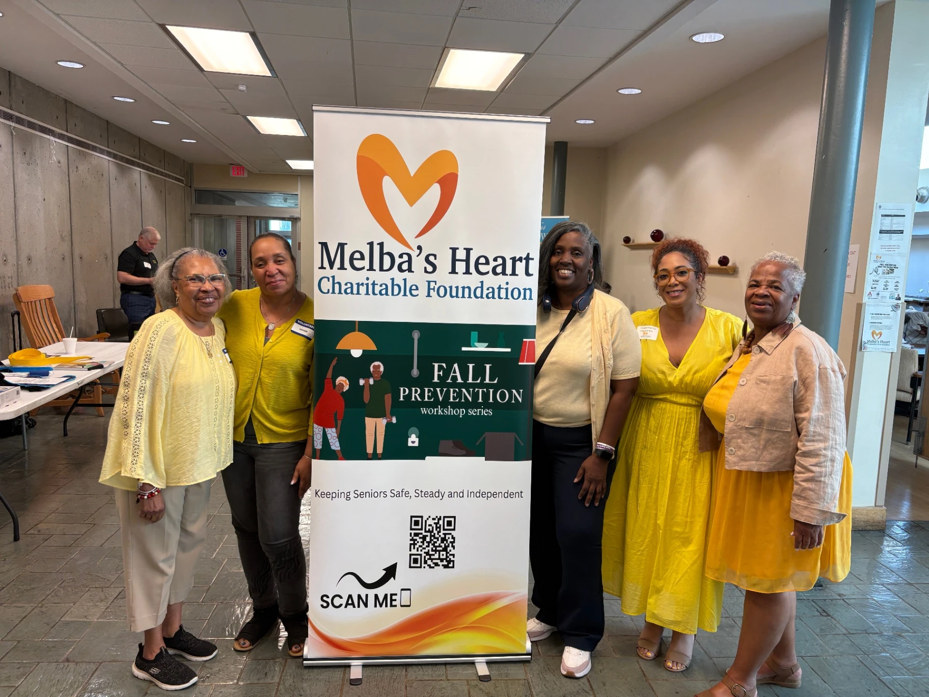 African-American community members celebrating together at an outdoor gathering