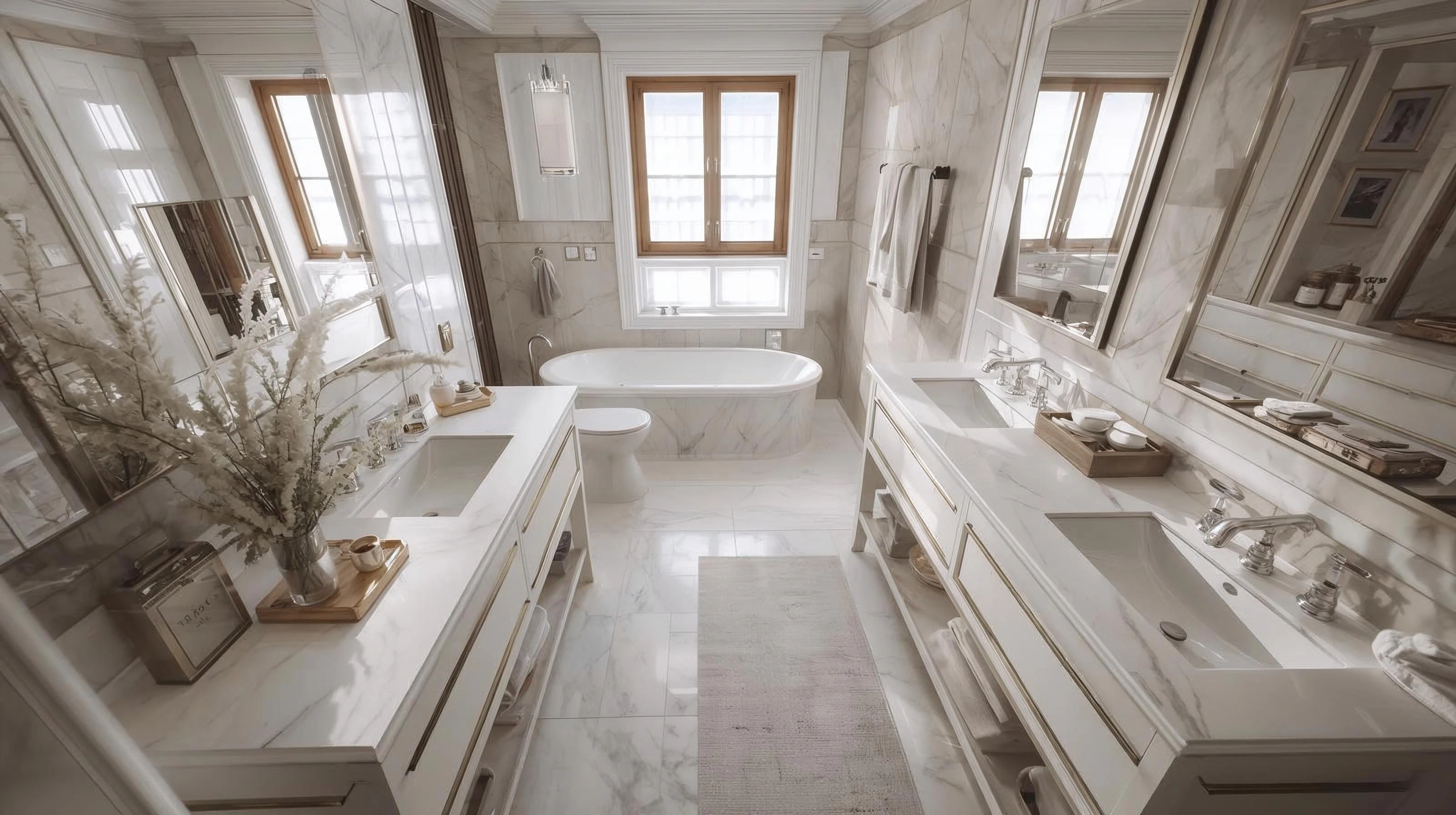 A beautifully organized, sunlit living space with mint green accents and clean lines