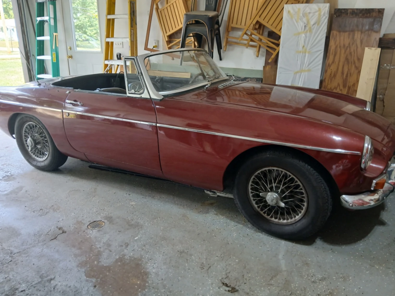 1957 Chevrolet Bel Air side profile