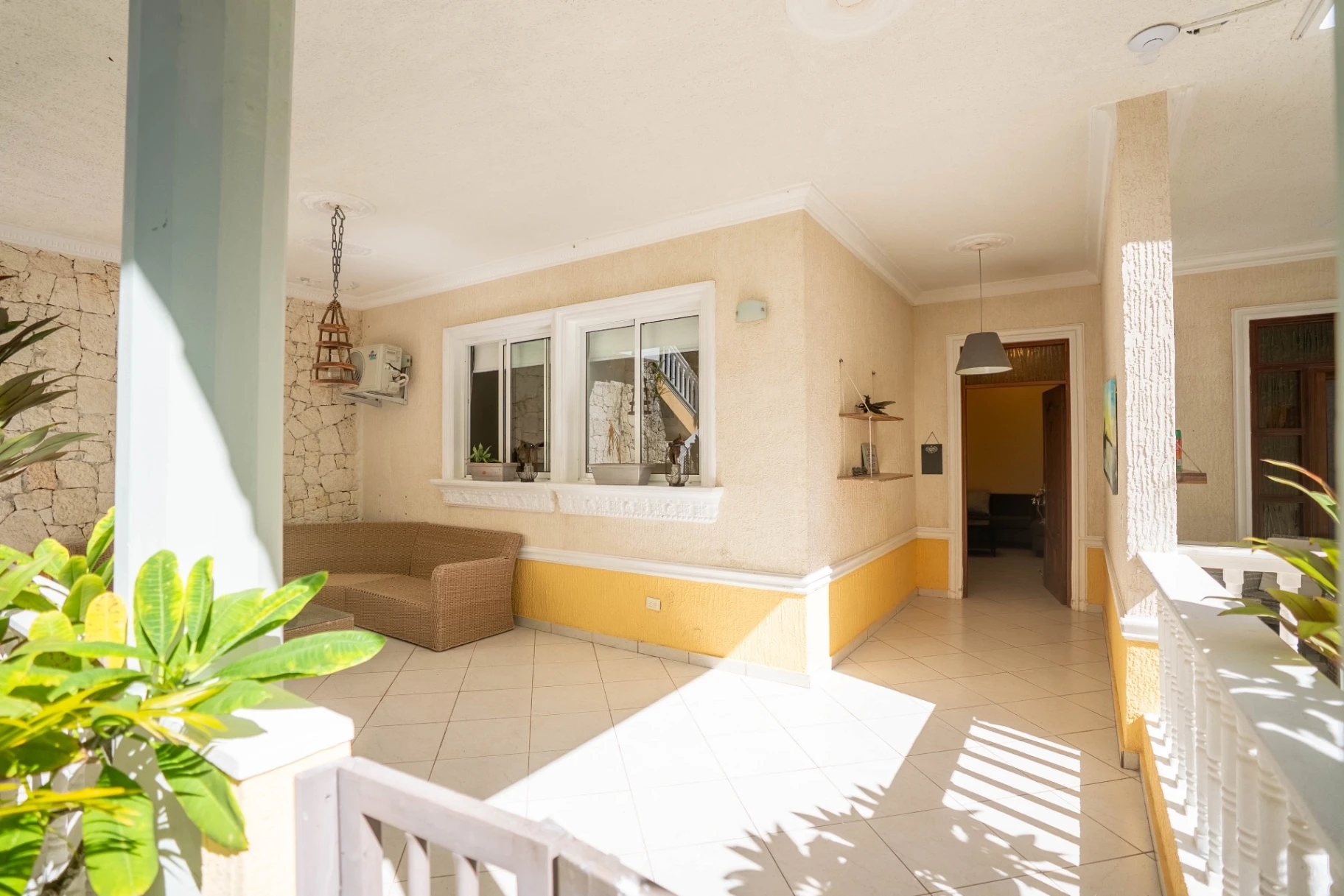 Sunlit Apartment Interior