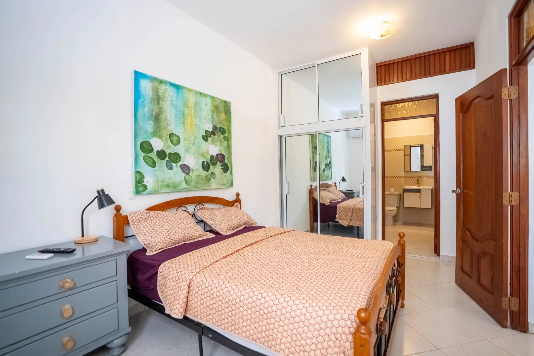 Close up of turquoise water texture