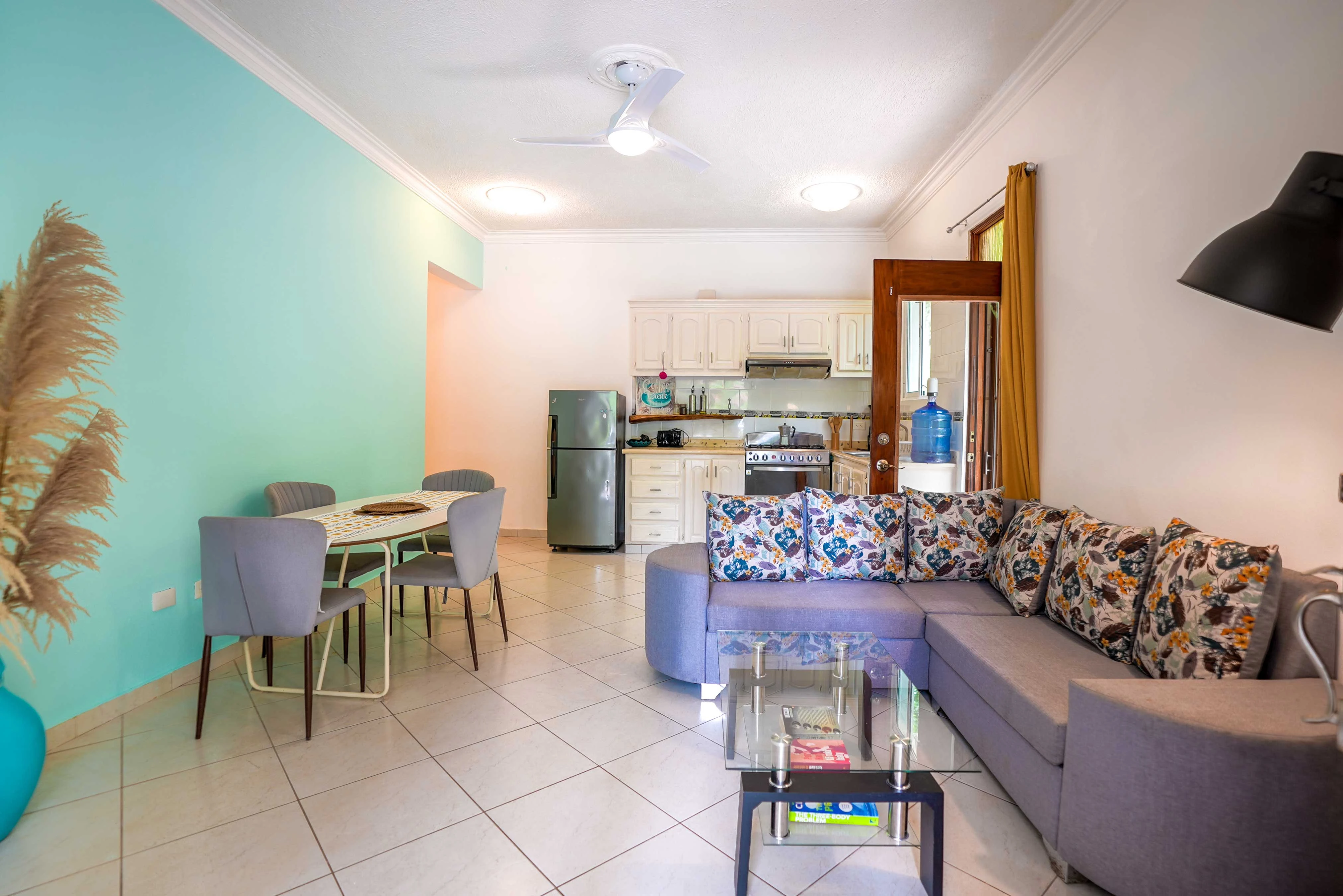 Sunlit Apartment Interior