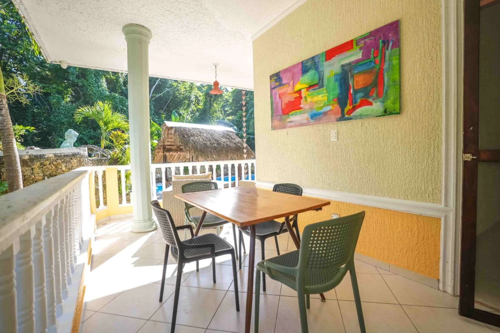 Sunlit Apartment Interior
