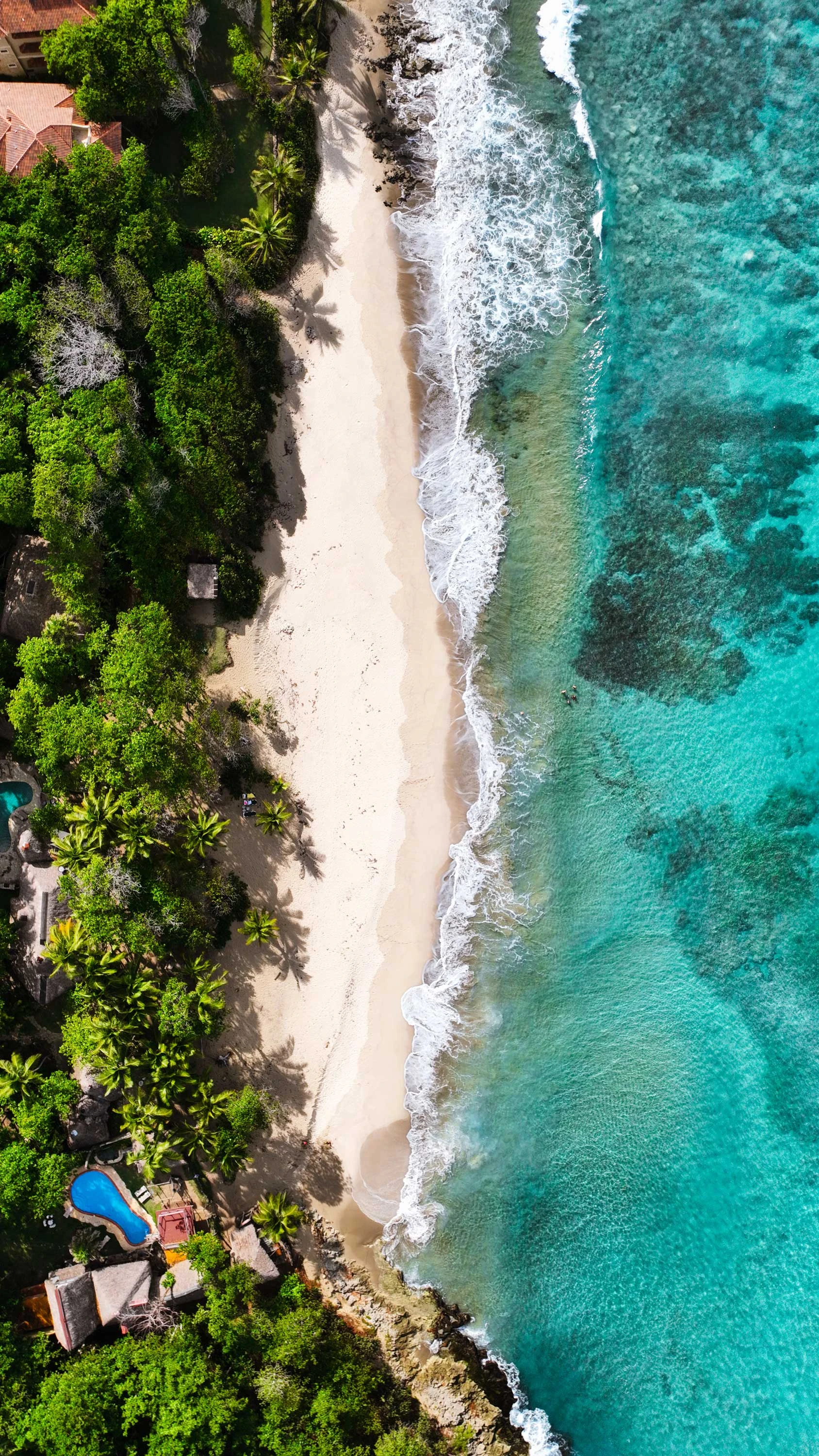 Surfer walking towards the ocean at sunset with a surfboard