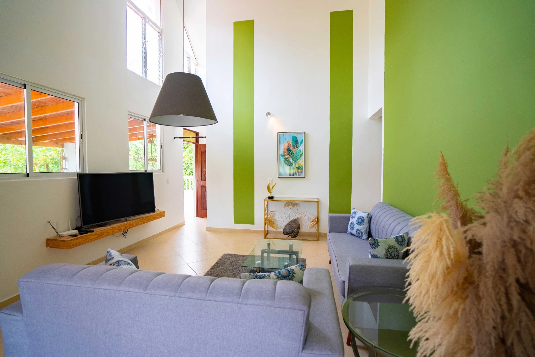 Modern interior design detail