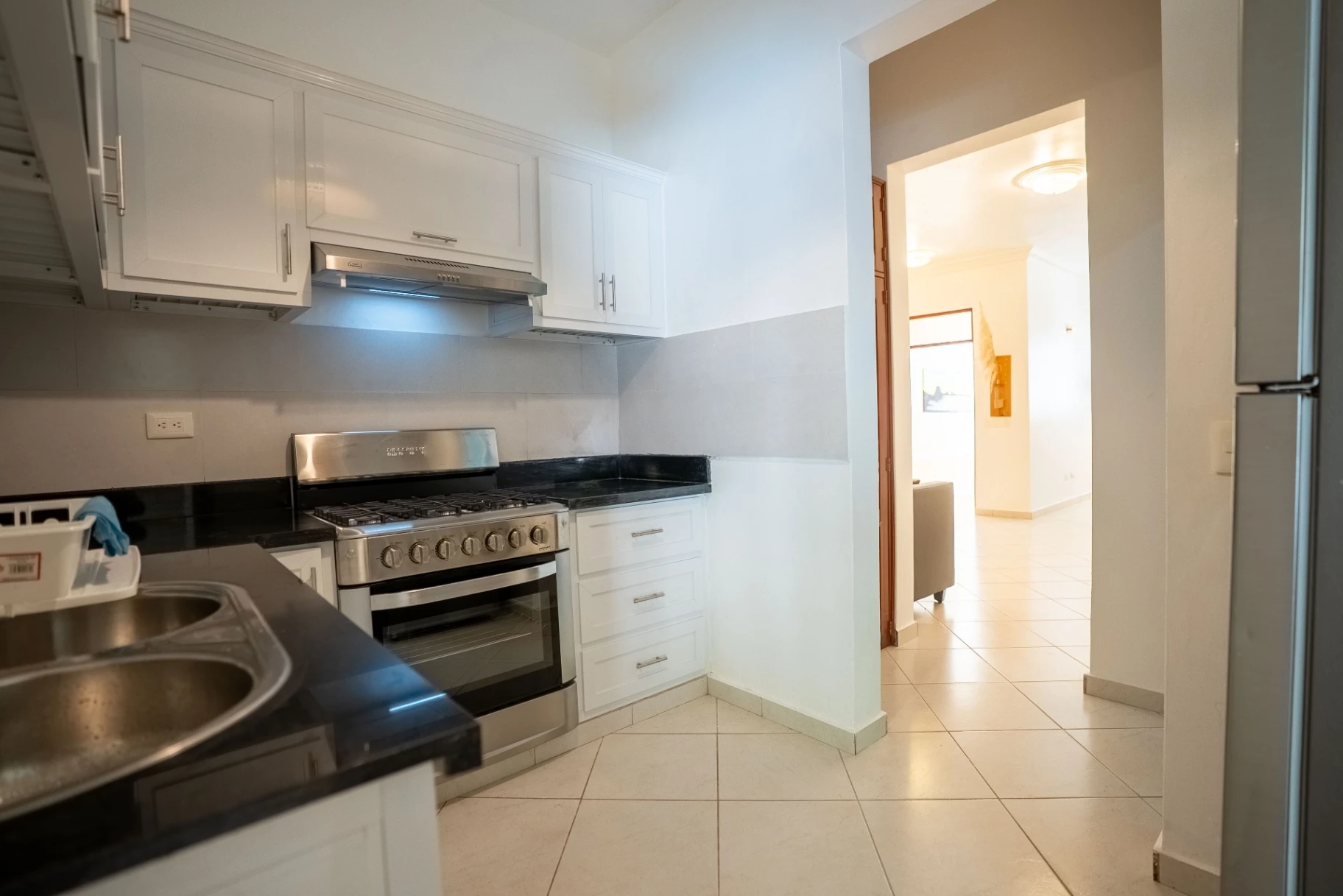 Golden hour sunlight hitting sand