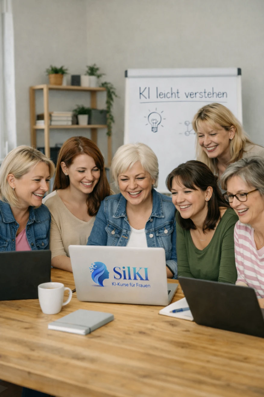 Silke - KI Trainerin für Frauen, freundliches Portrait