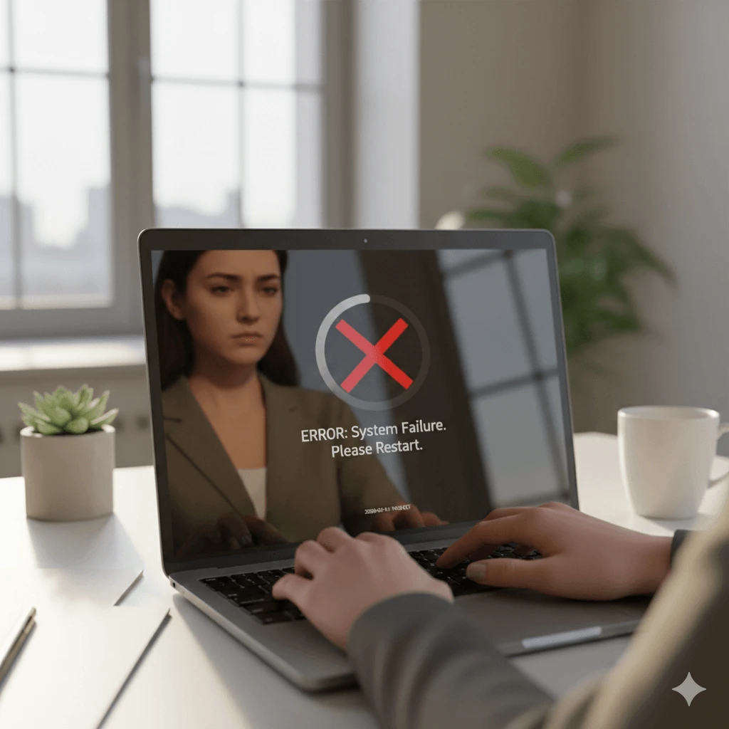 Frau findet Lösung für ChatGPT Bilder Problem - DALL-E 3 Troubleshooting